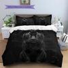 Cartoon Pattern Bedding Quilt Set Quilt Cover Pillowcase Home Decoration Birthday Gift (1 * Duvet Cover + 2 * Pillowcase, Without Core)