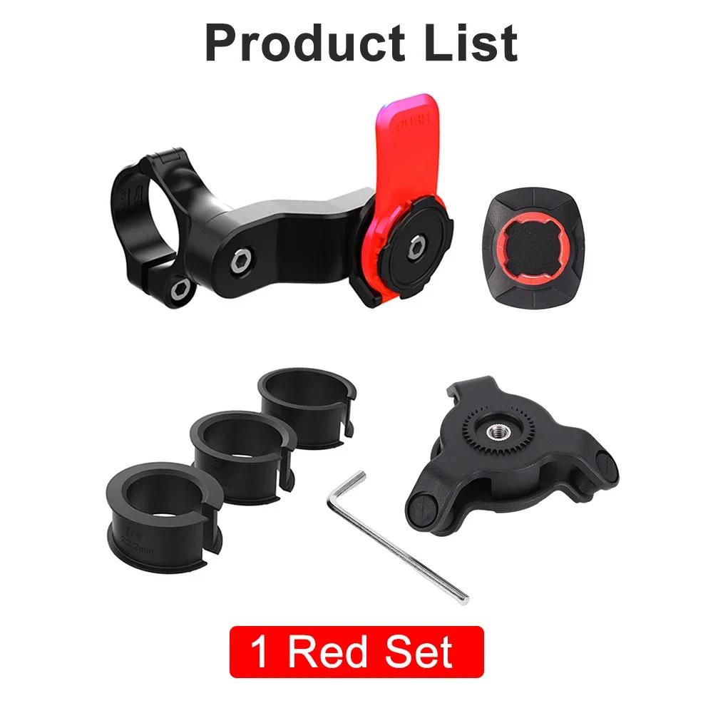 Držák telefonu na motocykl, kolo, protiskluzový, absorbující otřesy, stojan na telefon, otočný o 360°, protinárazové, bezpečnostní držáky na telefon na řídítka