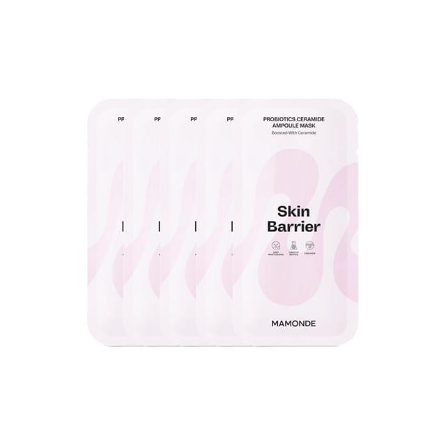 MAMONDE - Probiotics Ceramide Ampoule Mask Bundle Set 23ml x 5 sheets