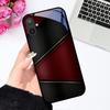 Luksusowe etui ze szkła hartowanego do Samsunga A06 A16, twarde etui ze szkła PC do Samsunga Galaxy M06 F06 M16 F16, odporne na wstrząsy