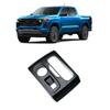 For Chevrolet Colorado  2024 Carbon Fiber Accessories Window Rise Switch Gear Shift Panle Front Rear Water Cup Holder Cover