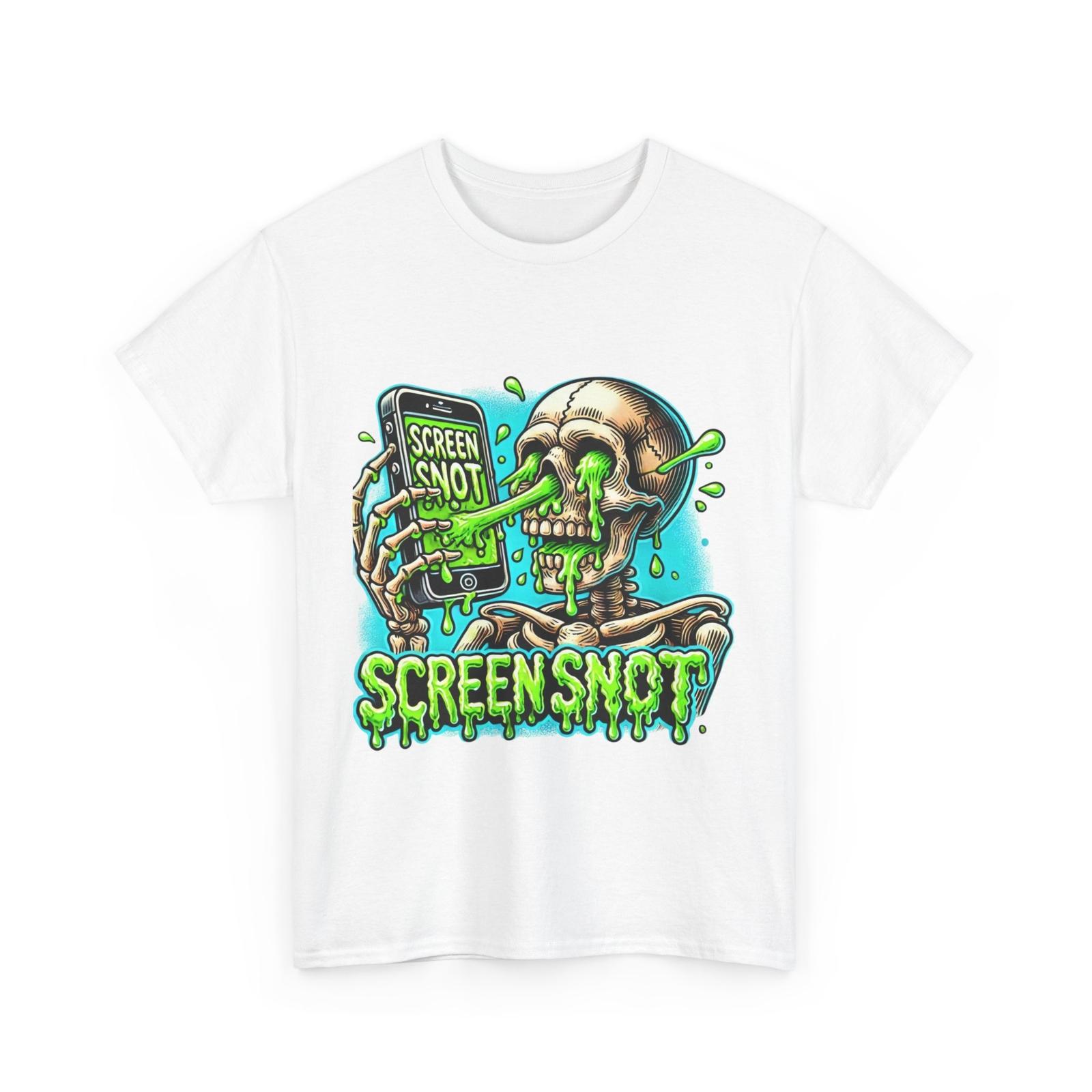 Eerie Skeleton Graphic Tee, Unisex Halloween Shirt, Spooky Vibes, Casual Wear, S