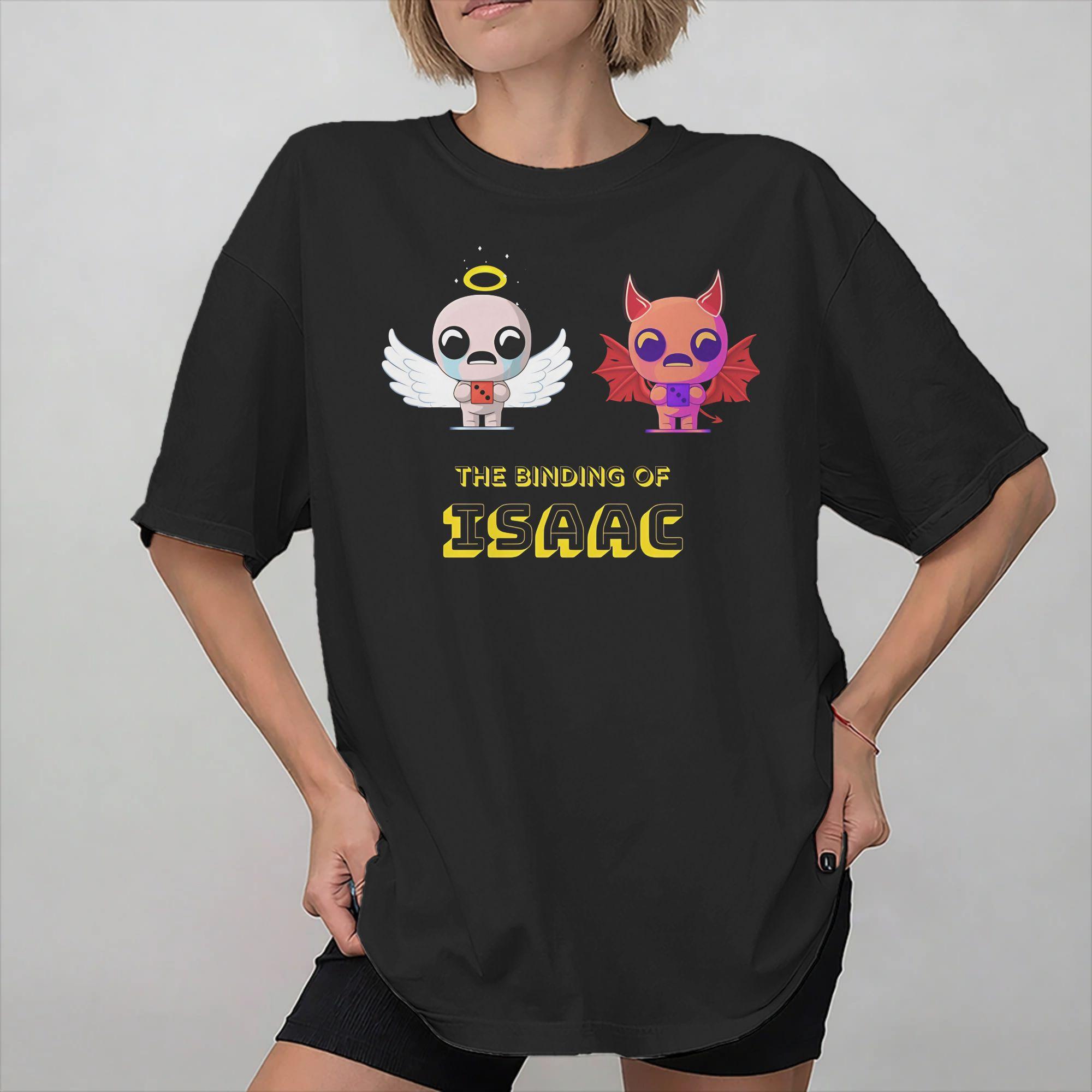 The Binding of Isaac Graphic Print T Shirt Unisex Women Cotton Tee Shirt Clothing S