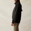 Fear of God Essentials SS21 Mockneck Half-Zip Fleece Sweatshirt With Logo Print Unisex Tops Black FOG-SS21-575