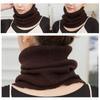 Warm Knitted Ring Scarf Coldproof Thicken Knit Scarf Outdoor Wrap Neck Scarves