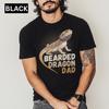 Bearded Dragon Dad Shirt Reptile Lover Gift Lizard Design Tee Pet Lizard Tshirt Unique Reptile T-shirt Exotic Pet Enthusiast Pet Lizard