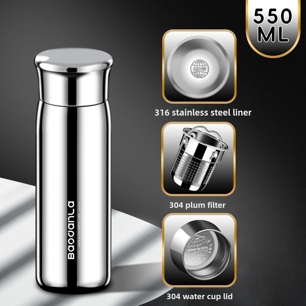 

550/850 мл 28,75 унций термос для кофе | Термобутылка для воды для чая, горячих и холодных напитков из нержавеющей стали с вакуумной изоляцией 550-850ml