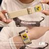 Compatible Apple Watch Nylon Magnetic Strap - Zodiac Year Little Horse, Red Woven Wristband S9, S8, S7.