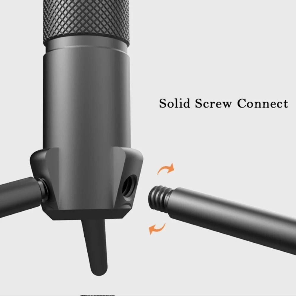 Foldable Lantern Stand Aluminum Zinc Zinc Alloy Live Broadcast Tripod Camping Ground Holder  Fishing Lights