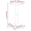 Speaker Stands (2 Pcs) Black Tempered Glass 1 Column