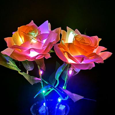 1 Pieza Flor Artificial Estilo Pastoral Adorno de Decoración para Escena de Boda y Fiesta Simulación Hecha a Mano