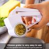 Efficient Cheese Grater with Handle for Hard Cheese Chocolate Nuts and Vegetables Ideal for Home and Professional Kitchens