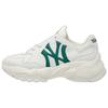 Big Ball Chunky Sneakers Unisex Low Top White/Green Sneakers 3ASHBCW3N-50GRN