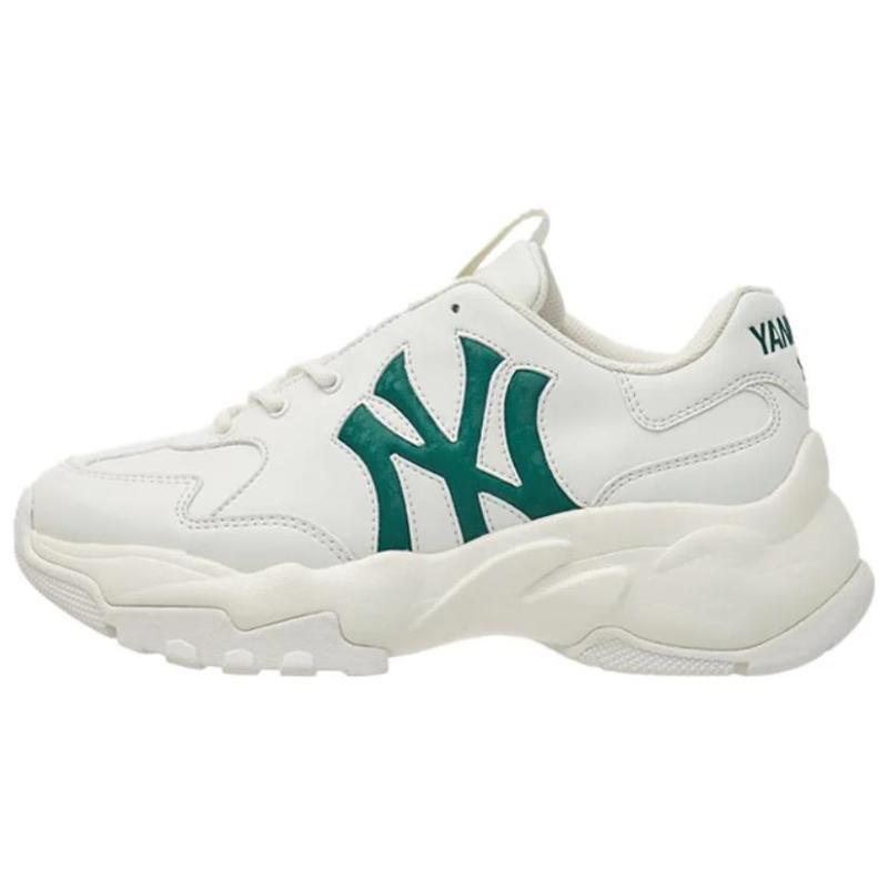 MLB Big Ball Chunky Sneakers Unisex Low top White/Green Sneakers 3ASHBCW3N-50GRN 38