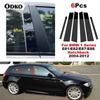 6Pcs Car Door Window Pillar Posts Trim Molding Cover for BMW 1 Series E81/E82/E87/E88 Hatchback 2004-2012 Stickers Accessories