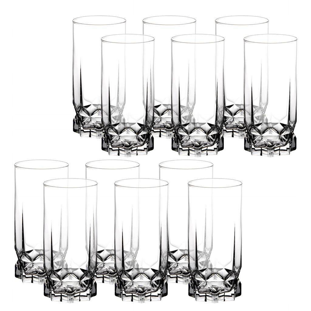 KADAX 12x Glasses 325ml For Drinks Beverages Water High Set of Glasses