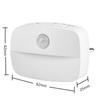 Motion Sensor Induction Light EU US Plug Battery Operated Mini LED Night Light Energy Saving Wireless Bedside Night Lamp