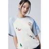Benetton Embroidered PrinT Raglan T shirT baTs92611