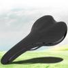 Ergonomischer Mountainbike-Sattel Sitz Fahrradkissenbezug Fahrradzubehör (Schwarz)