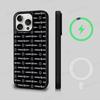 Fashion M-Mary-Q-Quants Phone Case For iPhone 17 Air 16 15 14 13 12 11 Pro Max Plus For Magsafe Wireless Charge Cover