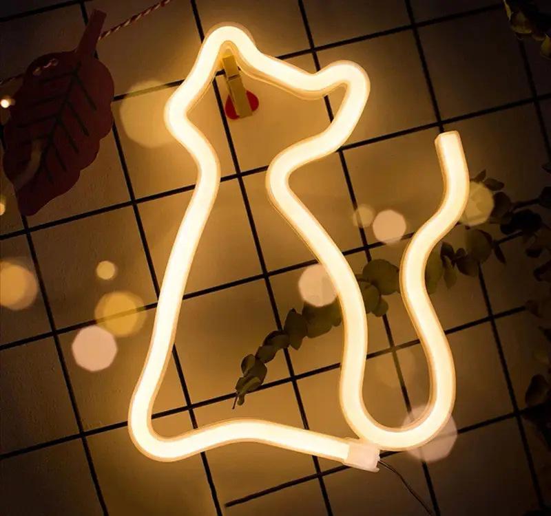 LED Neon Atmosphere Lights for E-sports Room & Broadcast Background Decor