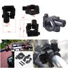 Motorcycle Rearview Handlebar Mirror Mount Holder Adapter Clamp Base 8mm 10mm 7/8" Black Aluminum Universal Motorcycle Tool