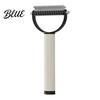 Dog Grooming Comb Pet Detangling Comb Dual-Sided Dematting Tool Safe Undercoat Rake Deshedding Tool Stainless Steel with Sticky Hair Remover