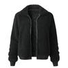 Women's Thermal Fleece Short Jacket Jacket Top Coat