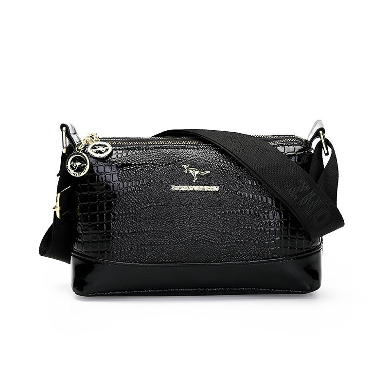 

Сумка женская новая большая вместительная сумка-тоут модная универсальная простая на плечо мессенджер чёрный