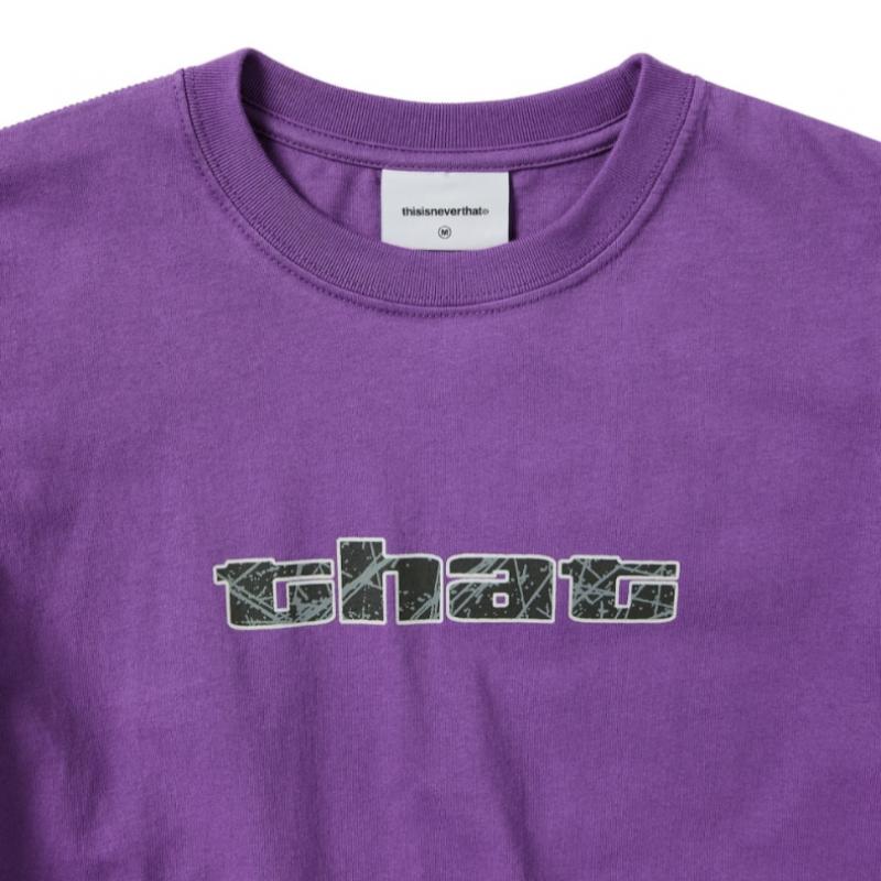 ThIs Is Never That Big Initial W Tee Purple
