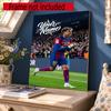 Lamin Yamal Customize Your Name Diamond Painting Round Diamond Rhinestones Mosaic Diamond Embroidery Wall Paintings Rhinestones Gift Frameless