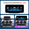 10.25 Inch 1920*720P for Benz B-Class W246 W245 2011 - 2019 NTG 4.0 4.5 System Android Car Radio Multimedia Player GPS 4G WiFi