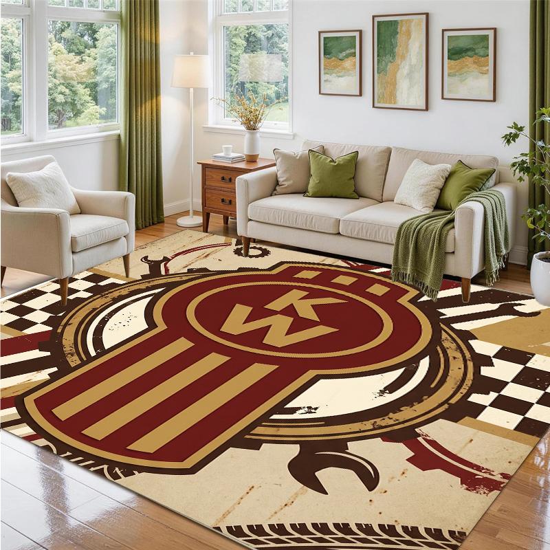 Kenworth Design Crystal Velvet Rug Soft Decorative Mat for Bedroom Entrance