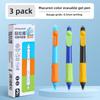 LANGUO ST Tip Retractable Gel Pen for Kids Ergonomic Grip Writing Friction Erasable Blue Black Ink Stationery School Supplies