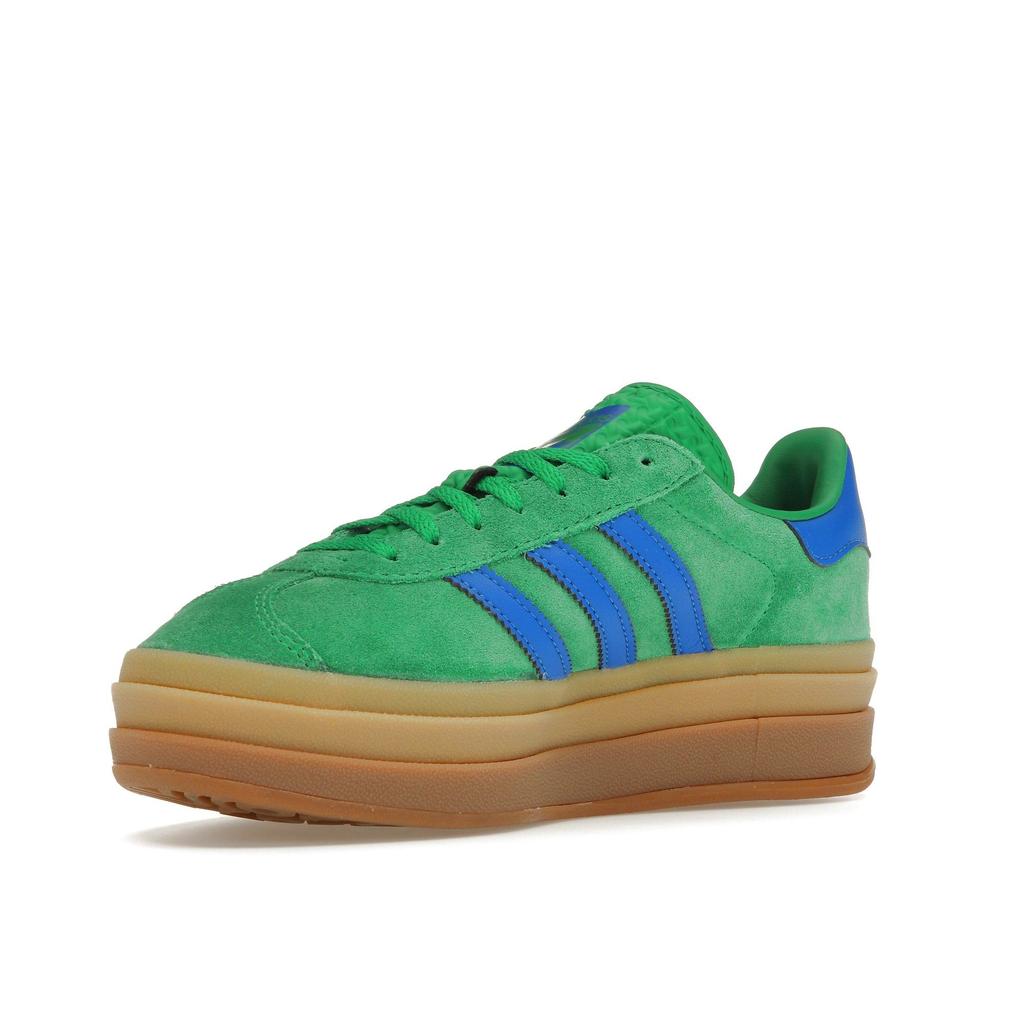 Adidas Gazelle Bold Women Lifestyle Sneakers Green Blue Gum IE1370