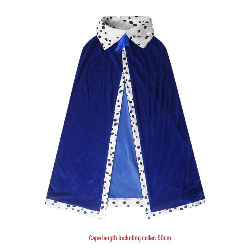 

Детский и взрослый костюм королевской мантии на Хэллоуин для фестиваля и маскарада No Size