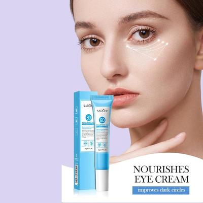 SADOER 8D Hyaluronic Acid Anti-Wrinkle & Firming Eye Cream - Deeply Moisturizing & Nourishing