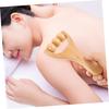 4pcs Wooden Massage Tools Ergonomic Wood Massager for Full Body Relief for Neck Back Legs Arms and Feet Lightweight and Portable for Home and Travel