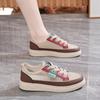 Schuhe Damen Sommer 2025 neue Lochschuhe Mesh weiße Schuhe Damen vielseitig atmungsaktiv lässige Sport-Board-Schuhe