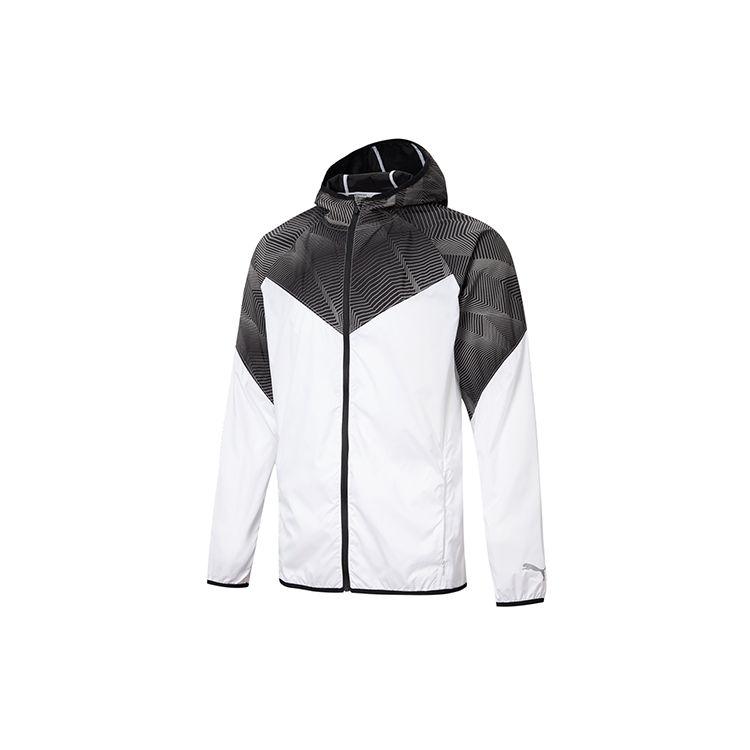 Puma Fitness Running Hooded Training Jacket Men jackets White 518950-02 S