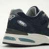New Balance 991v2 Hergestellt in England Dunkelmarine Unisex-Sneaker Blau Smoked-Pearl Silber U991NV2