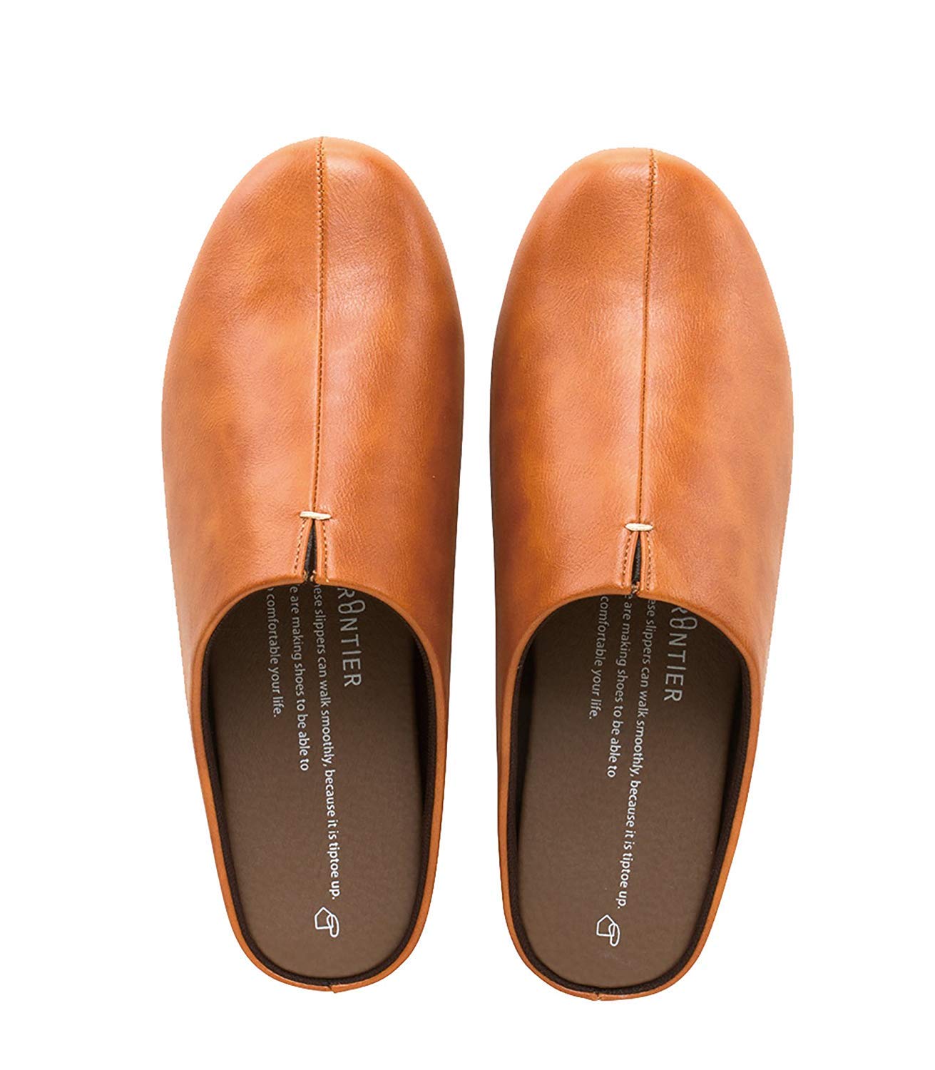 

Room shoes designed for Simple design and comfortable Rooms size walking. fit. (camel, L)