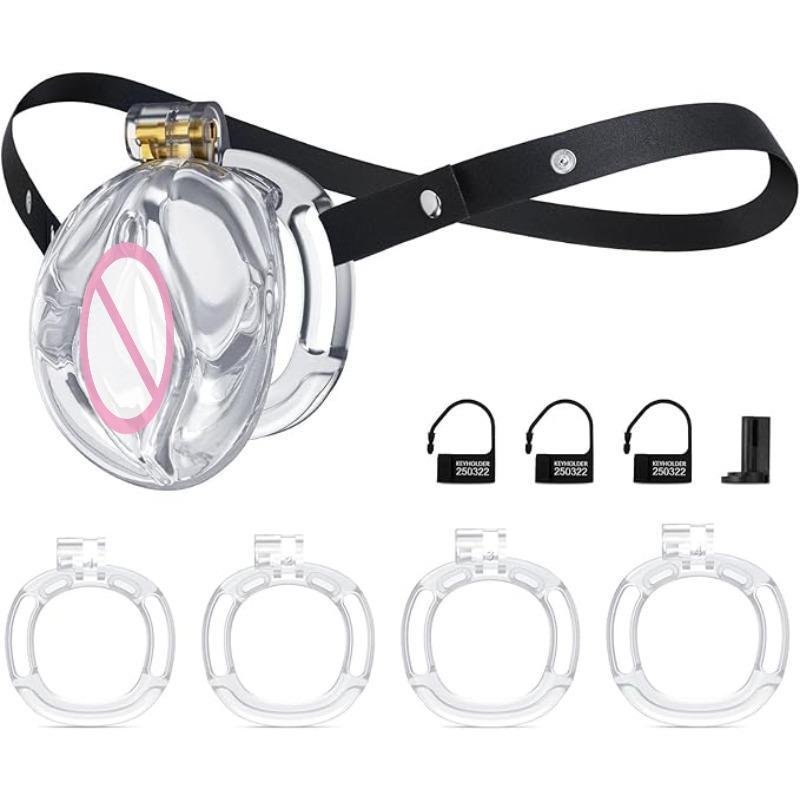 Male Chastity Cage 3D Printed Cage Cock Cage with Soft TPE Bondage Gear Accessories Adult Sex Toys Slave Tool Chastity Devices