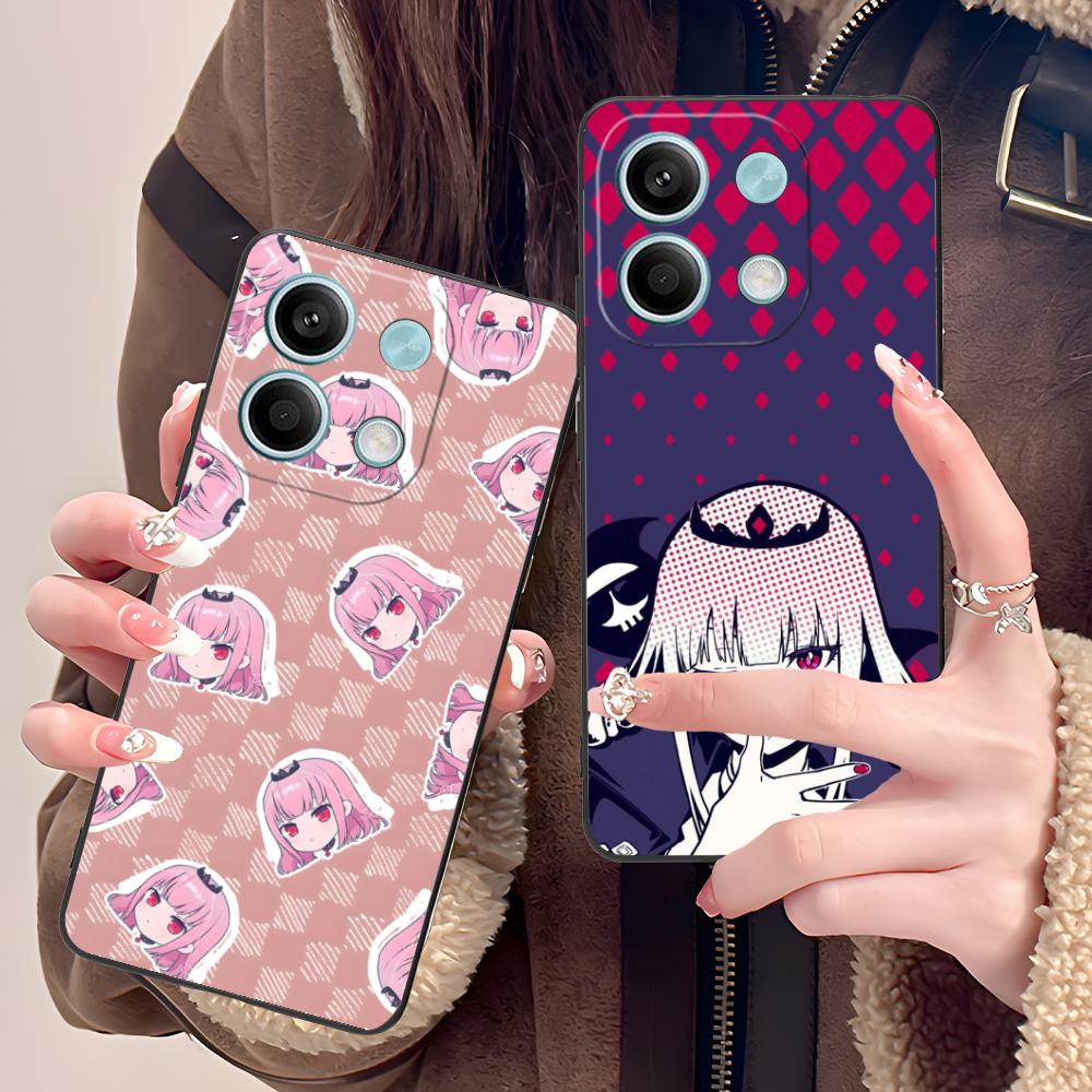 Holo Mori Calliope Matte TPU Mobile Phone Case for POCO F8 F7 F6 F5 F4 F3 F2 Pro GT C75 C71 C65 C61 C40 Pro Ultra Colorful Cover