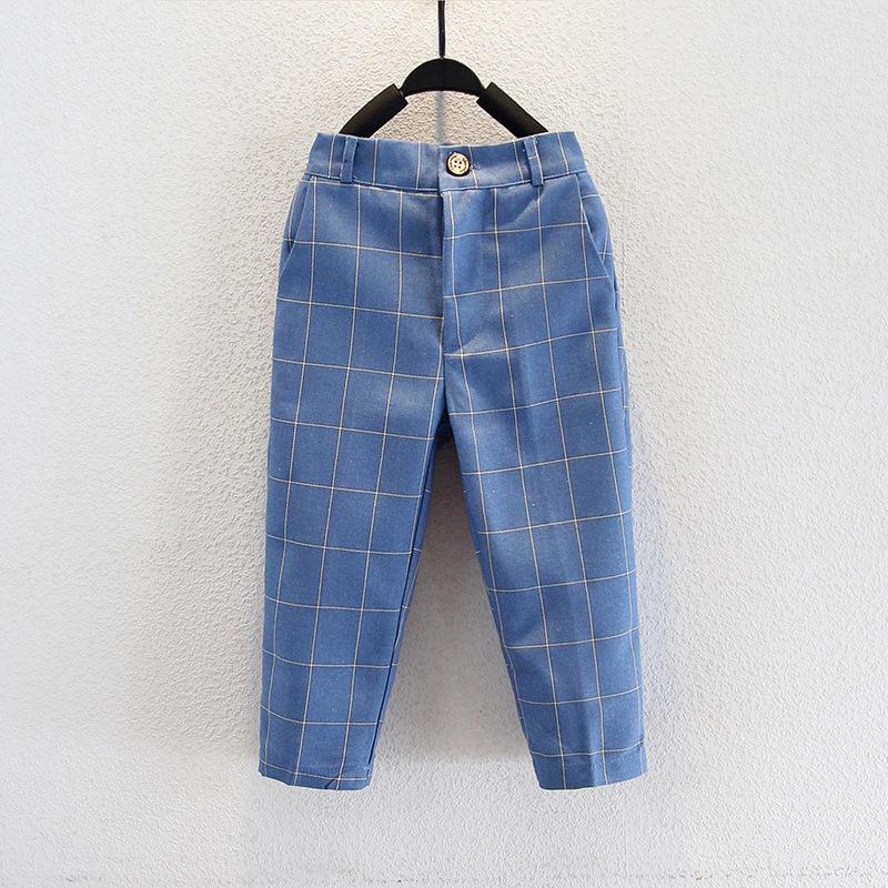 Kids' Black Dress Pants & Girls' Navy Straight-Leg Uniform Pants with Full Elastic Waist