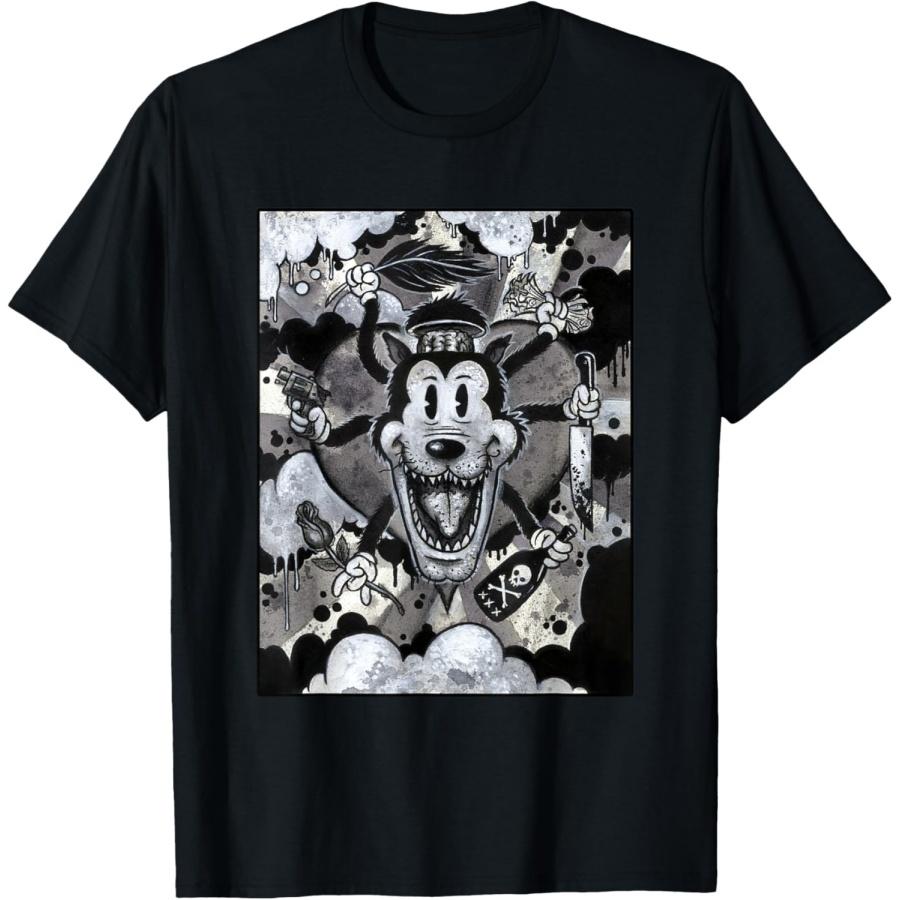 Wolf s Poison Pop Surrealism artwork by Frank Forte T-Shirt S