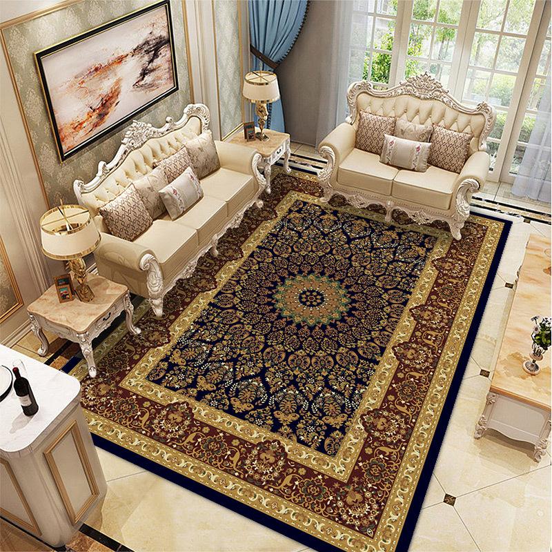 Persian Carpet Living Room Bedroom Home Sofa Tea Table Floor Mat Bedside Mat