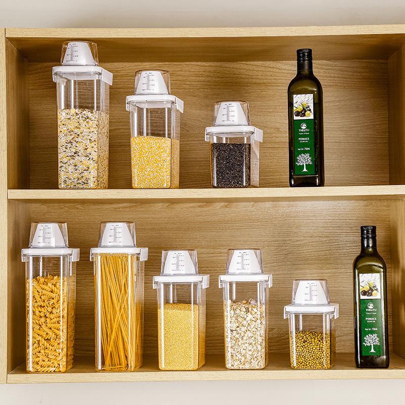 Grains and Cereals Storage Jars: Sealed Containers for Rice, Tea, and Dried Fruits