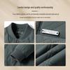 MONTAGUT Men's Quilted Baseball Collar Cotton Jacket JG