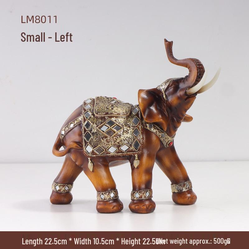 

Трансграничная смоляная фигурка «Мать и ребенок-слон» — идеально подходит для декора дома, спальни или гостиной.